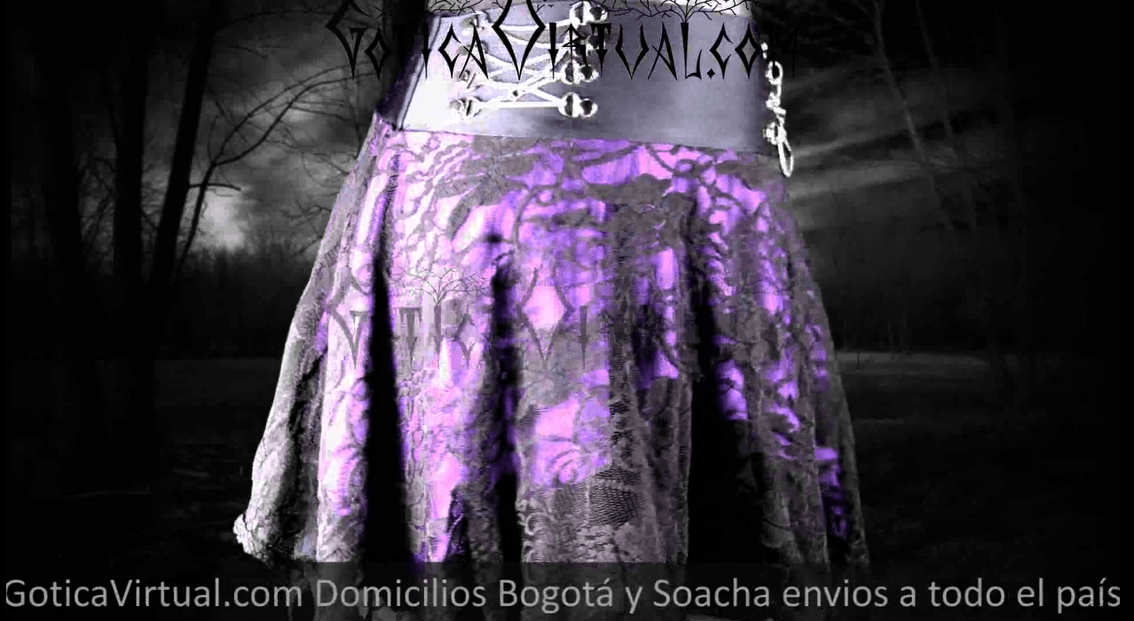 falda gotica morada bogota ibague ipiales yopal cucuta tunja neiva bucaramanga barranquilla villavicencio envios colombia